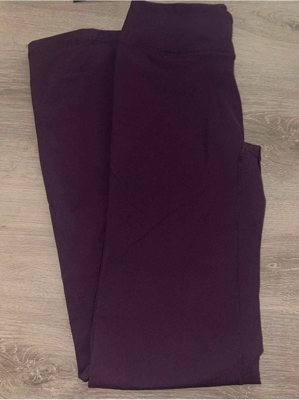 Oner active unified wrap flared bottoms in blackberry purple